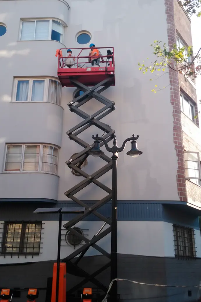 Pintura epóxica de alto tráfico